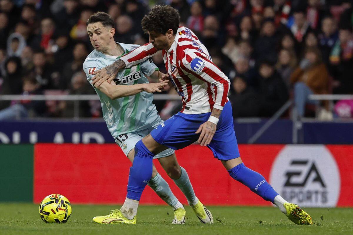 El mediocampista, en el partido ante Atlético Madrid del domingo pasado. Foto: EFE.