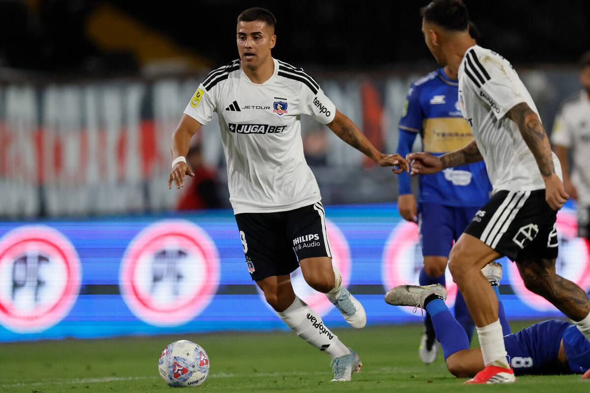 El volante entrenó como titular en Colo Colo. Foto: Aton.