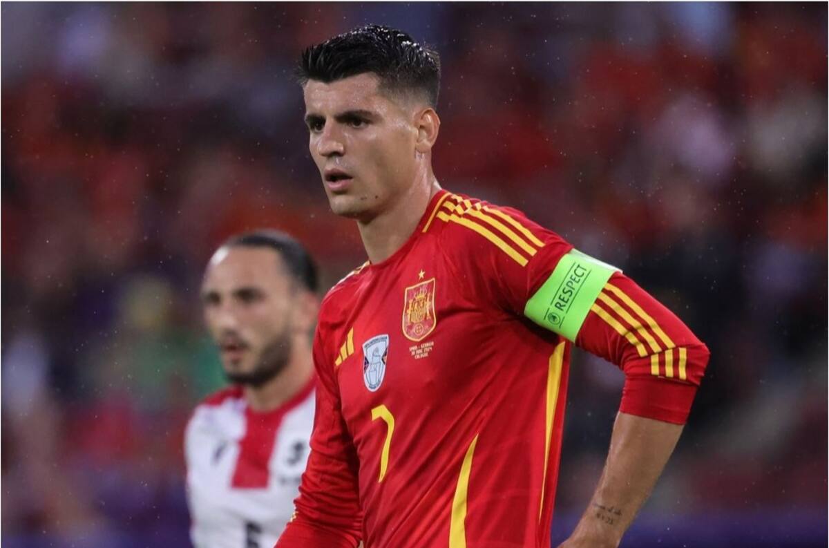 El español estaría ad portas de fichar por el AC Milán. Créditos: @alvaromorata.