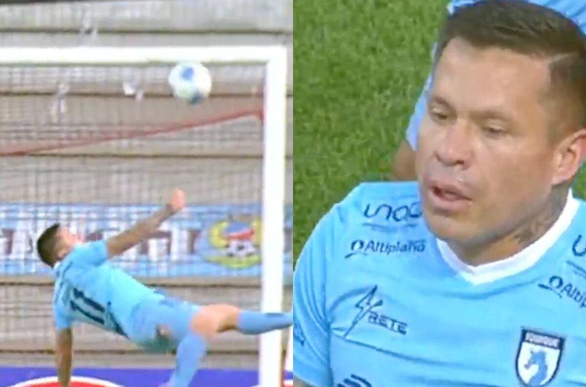 VIDEO | La gran acrobacia de Álvaro Chanchito Ramos que ilusiona a Deportes Iquique con la permanencia