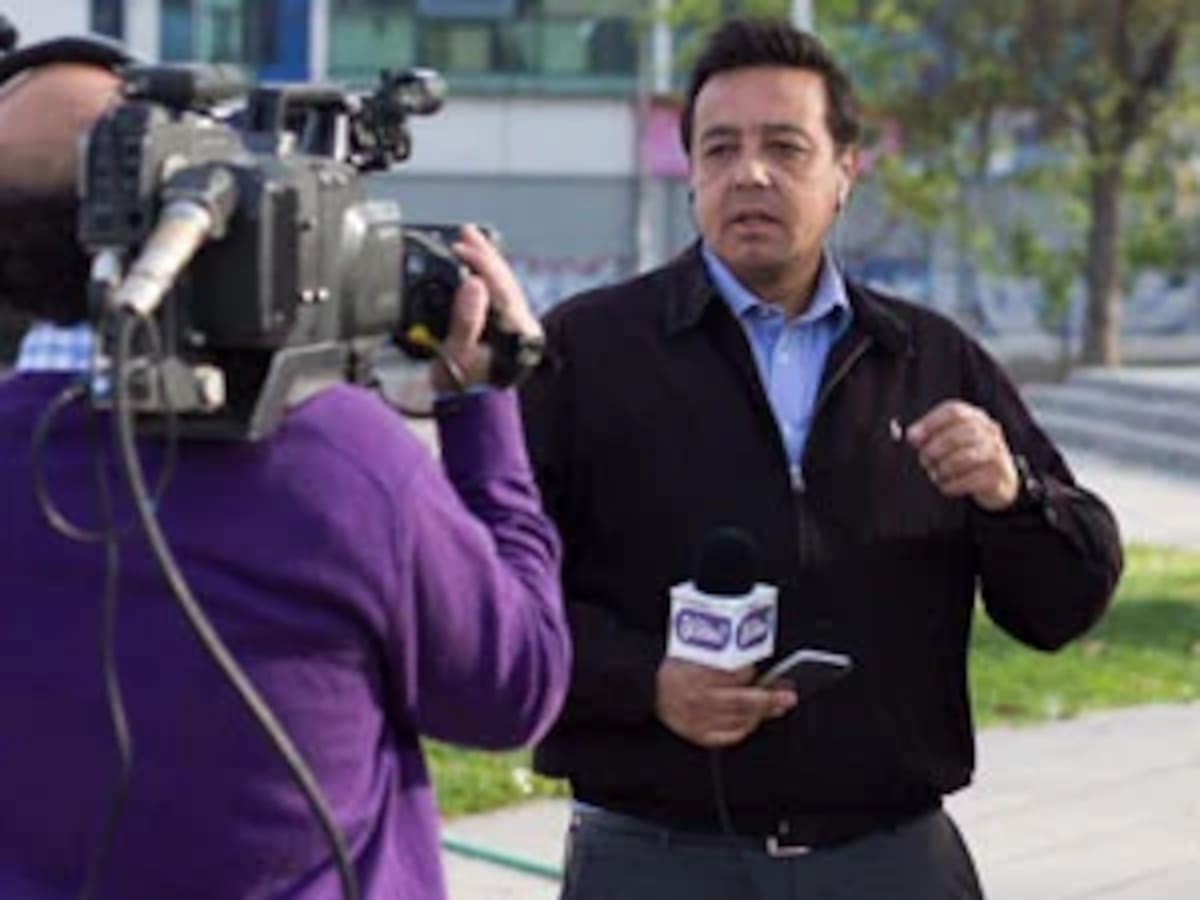 El periodista se lanzó contra los medios de comunicación.