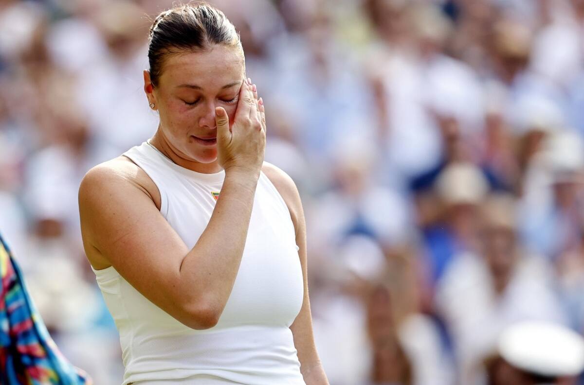 Esto dijo Amanda Anisimova tras no haber ganado ni un solo game en la final de Wimbledon