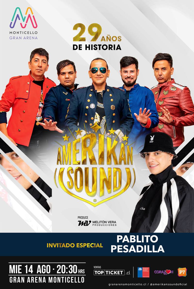 Amerika’n Sound y los detalles de su concierto
