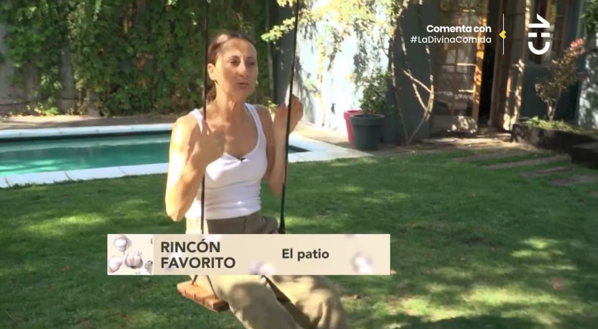 Amparo Noguera y el especial regalo de Marcelo Alonso. Créditos: CHV.
