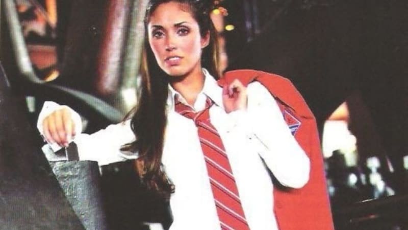 La cantante interpretó a Mia Colucci en la telenovela "Rebelde".