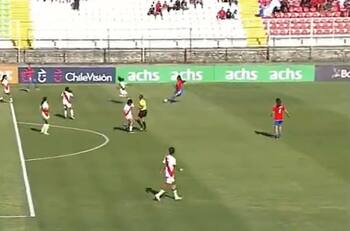 VIDEO | Debut soñado: el golazo de Anaís Cifuentes para La Roja en el amistoso contra Perú