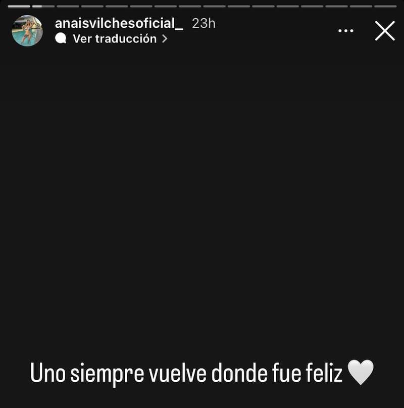 Anaís Vilches da indicios de que retomó su relación con Marcianeke.