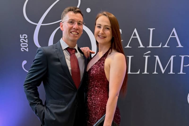 La karateka nacional fue premiada en la Gala Olímpica 2025. Foto: Instagram Anastasiia Velozo.