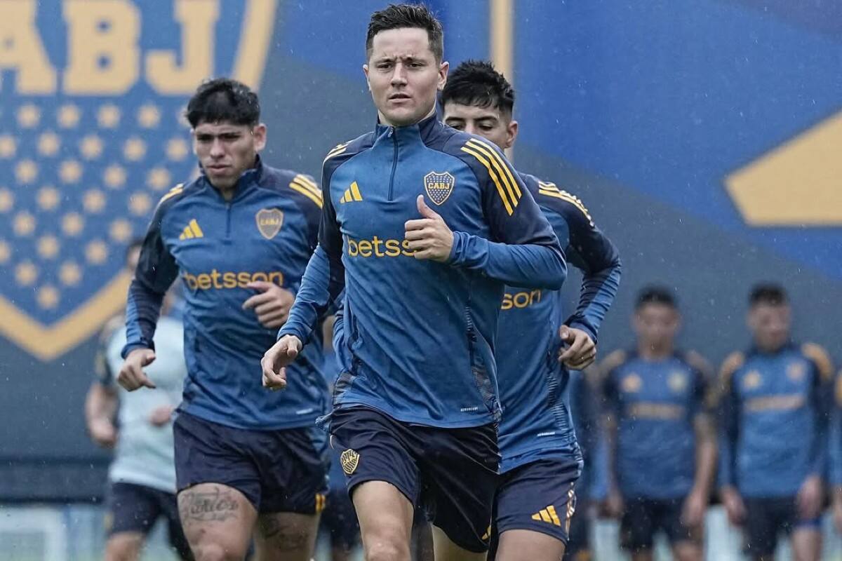 Entrenando junto a Palacios y Alarcón. Foto: Instagram Ander Herrera.
