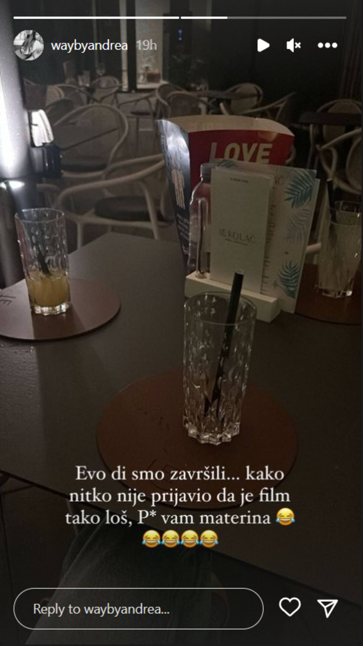 Andrea Ankovic abandonó la película "Barbie" antes de que terminara.