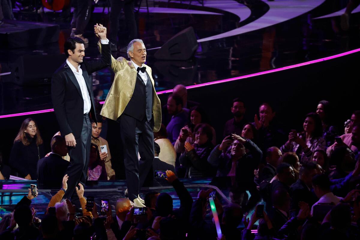Vina del Mar, 26 de febrero de 2024.
Andrea Bocelli se presenta durante la segunda noche del Festival de Vina 2024.
Raul Zamora/Aton Chile