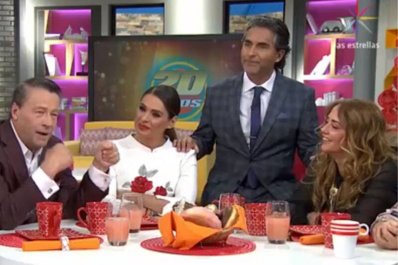 Andrea Legarreta se peleó con Alfredo Adame