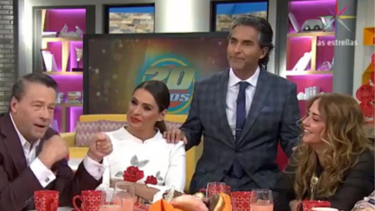 El día que Andrea Legarreta se peleó con Alfredo Adame en pleno programa