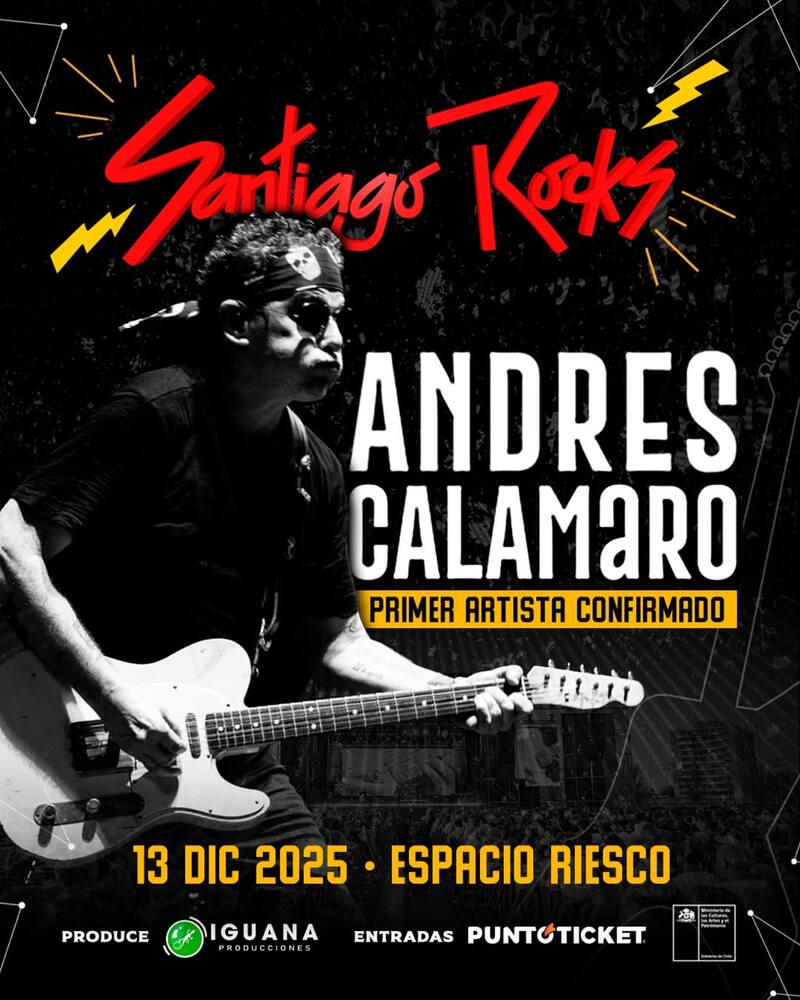 El argentino, ícono del rock argentino, se convirtió en el primer confirmado del festival que se realizará a finales de año.