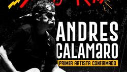 Andrés Calamaro confirma regreso a Chile: Fecha, lugar y venta de entradas