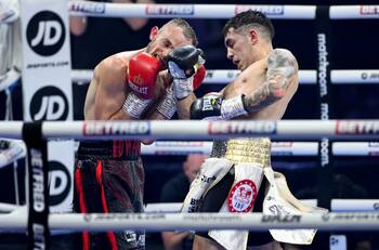 Por decisión unánime: Andrés Campos cayó frente el campeón mundial Sunny Edwards