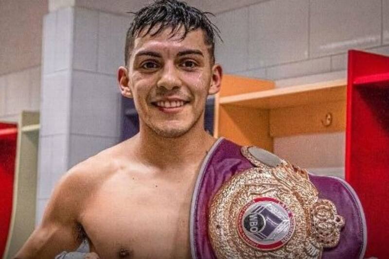 Andrés Campos es considerado la gran promesa del boxeo en Chile.