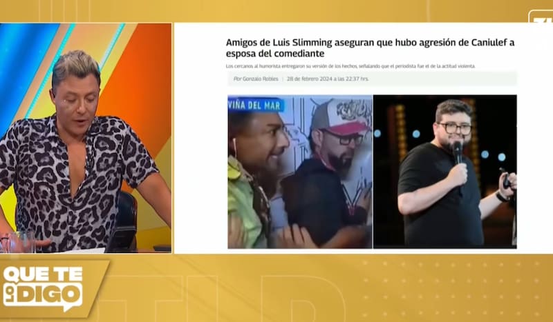 Andrés Caniulef y su situación en Mega.