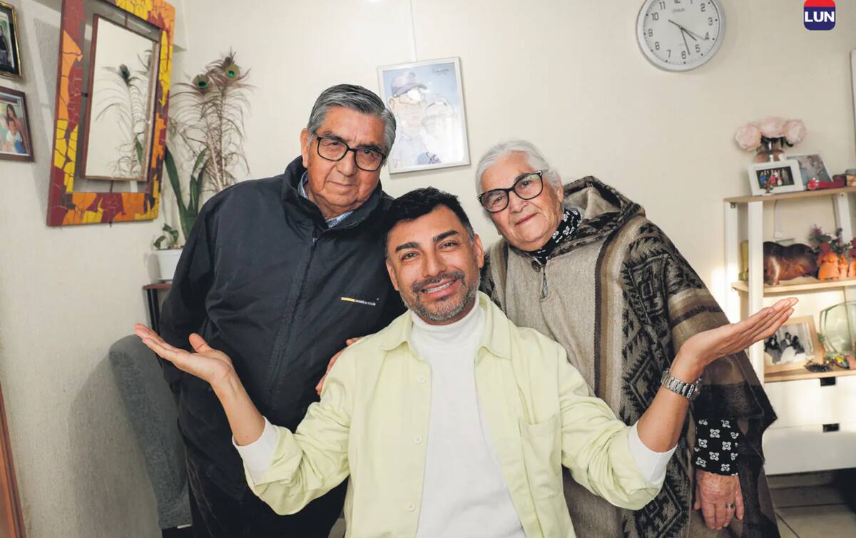 El periodista volvió a vivir con sus padres (Foto: LUN).