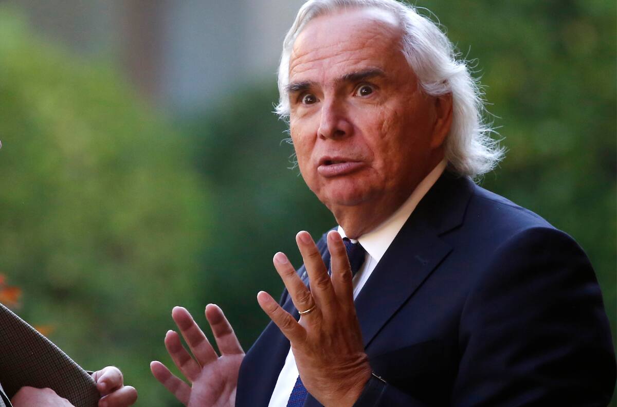 Esta fue la evaluación docente de Andrés Chadwick en la Universidad San Sebastián