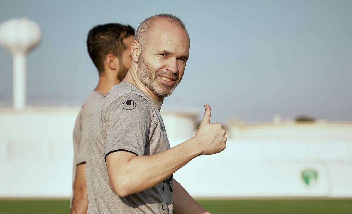anunciará el 8 de octubre el final de su carrera. Créditos: @andresiniesta8.