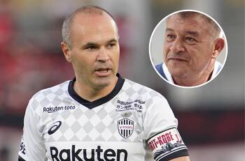 Claudio Borghi contó dónde quiere ver a Andrés Iniesta y reveló anécdota con él cuando era DT de La Roja