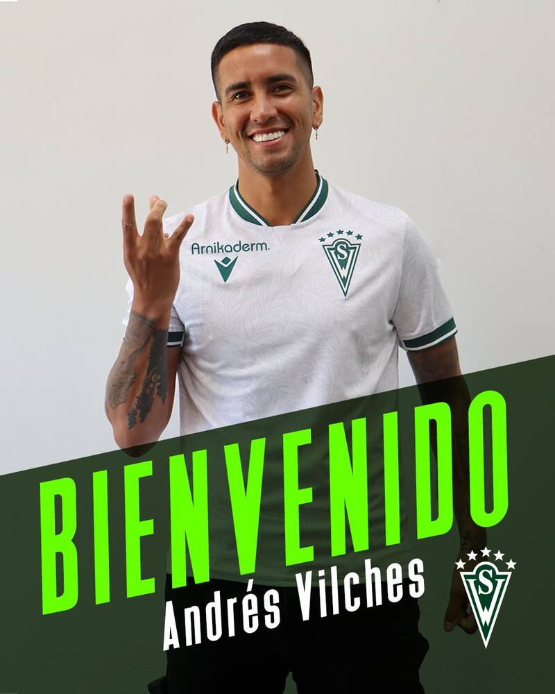Andrés Vilches fue oficializado como el tercer refuerzo de Santiago Wanderers