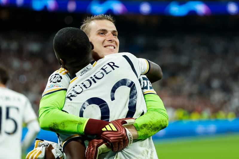 El ucraniano jugó un rol fundamental en la obtención de la Champions League 2023-2024.