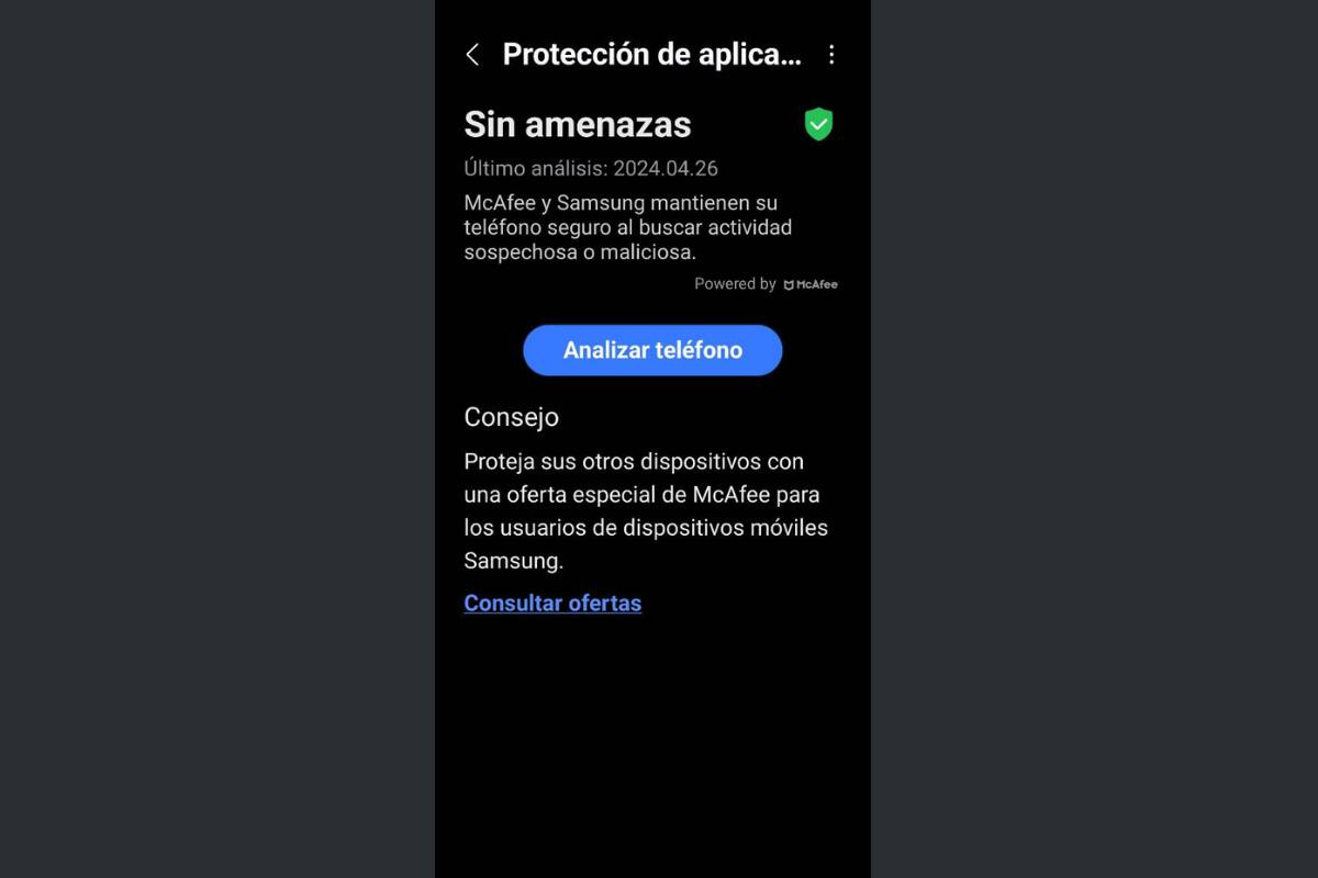 Podrás detectar cualquier virus en tu teléfono Android.
