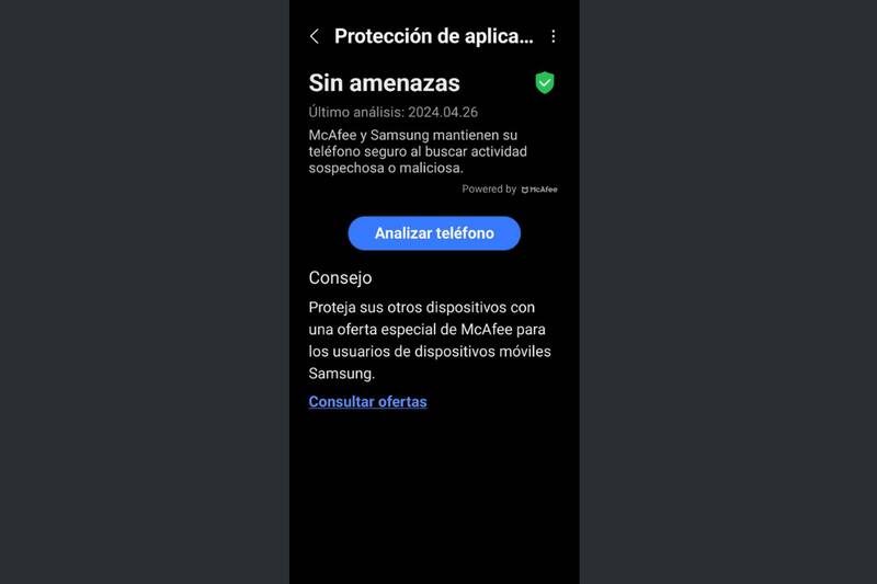 Podrás detectar cualquier virus en tu teléfono Android.