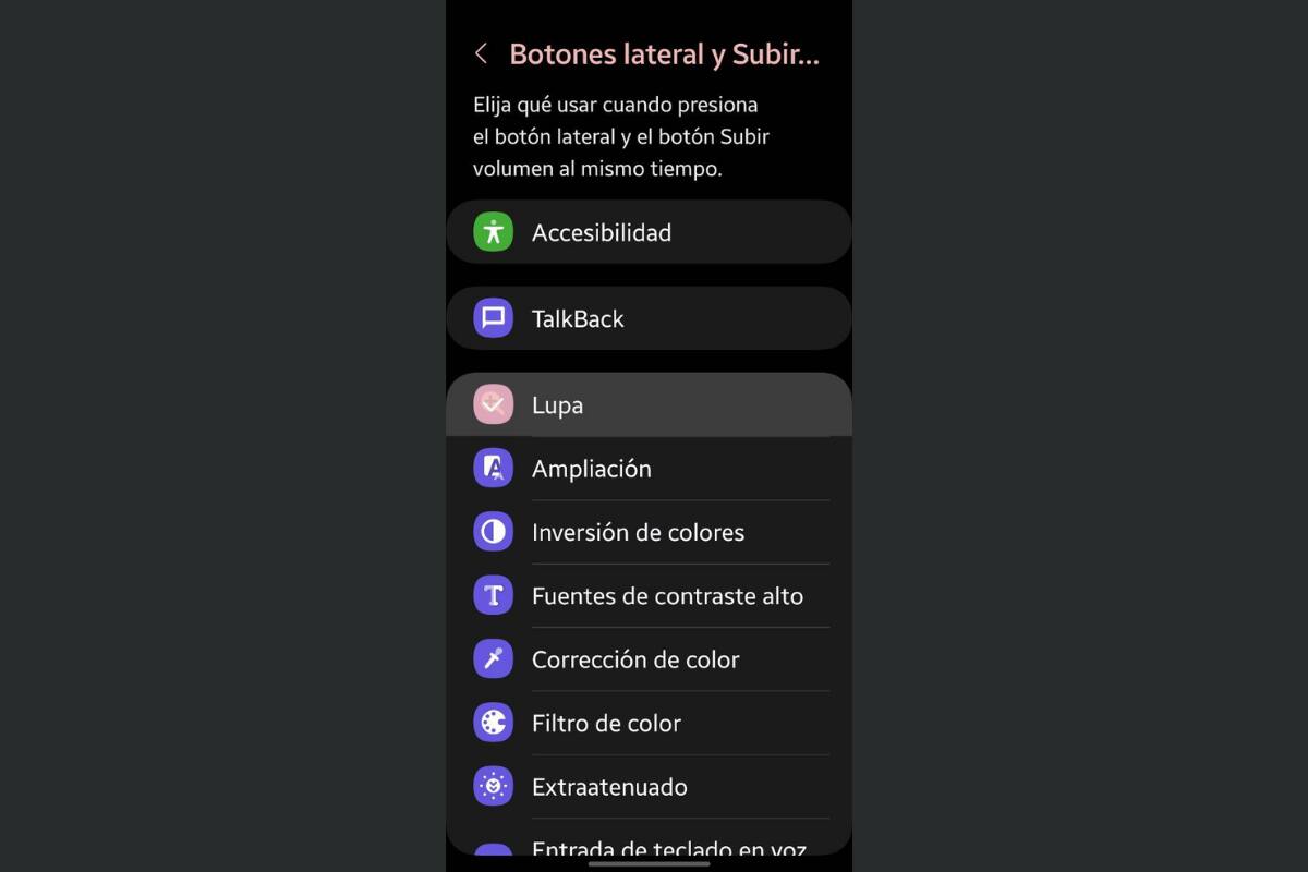 Configura los botones a tu manera.