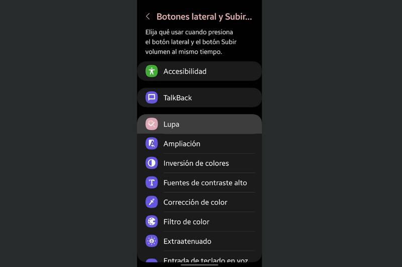 Configura los botones a tu manera.