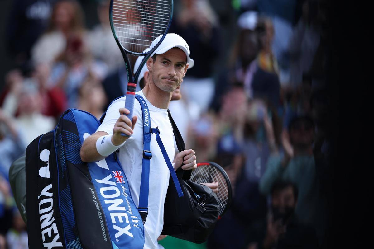Andy Murray se despidió de Wimbledon. EFE