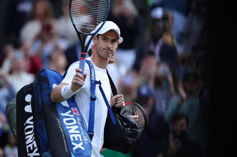 Andy Murray se despidió de Wimbledon. EFE