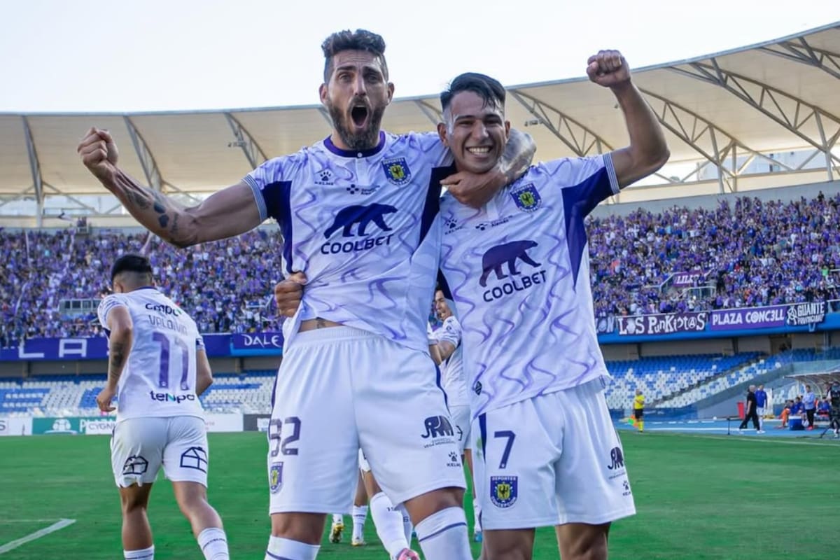 El delantero en Deportes Concepción. Foto: @angelgillard7