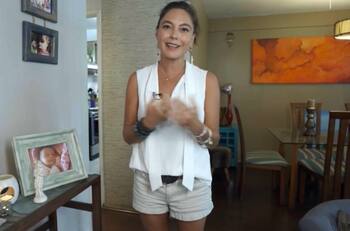 Con una oda a los elefantes: Así es la casa de Ángeles Araya