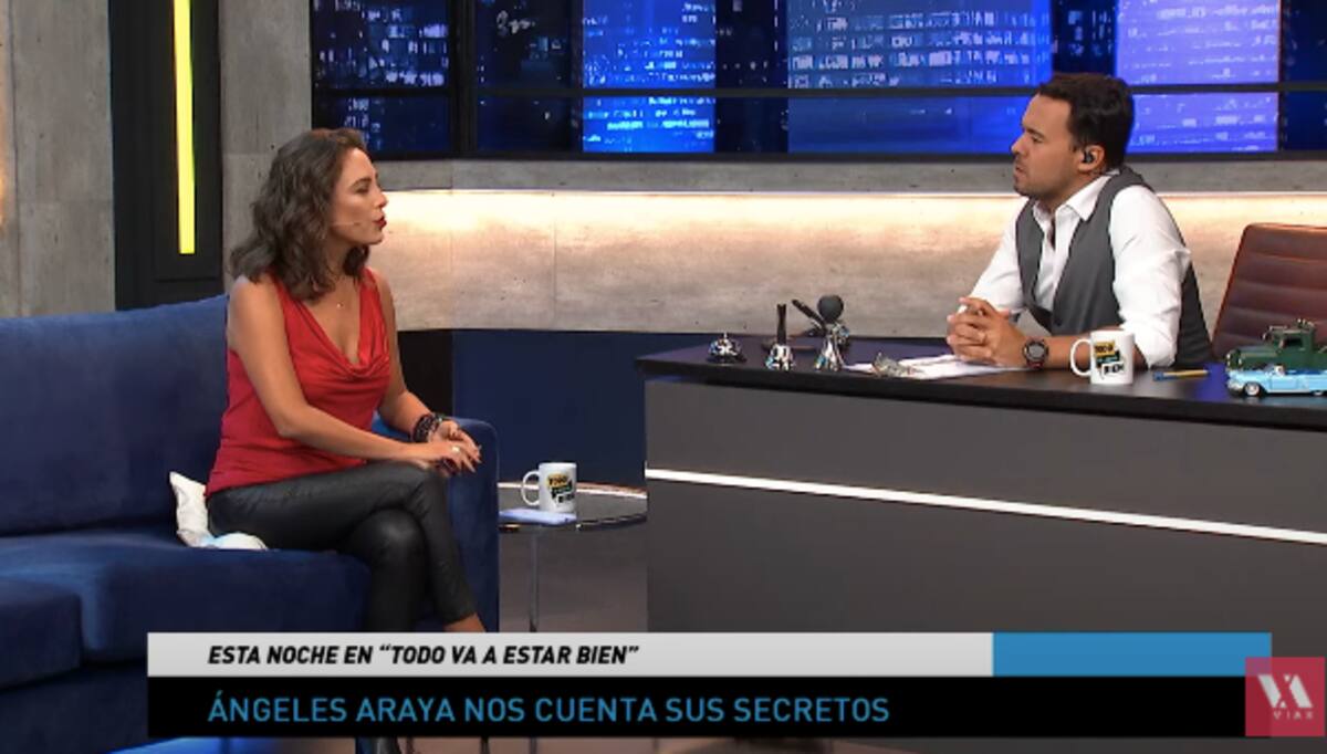 Ángeles Araya recordó la polémica que vivió tras asumir la conducción de "Aquí Somos Todos".