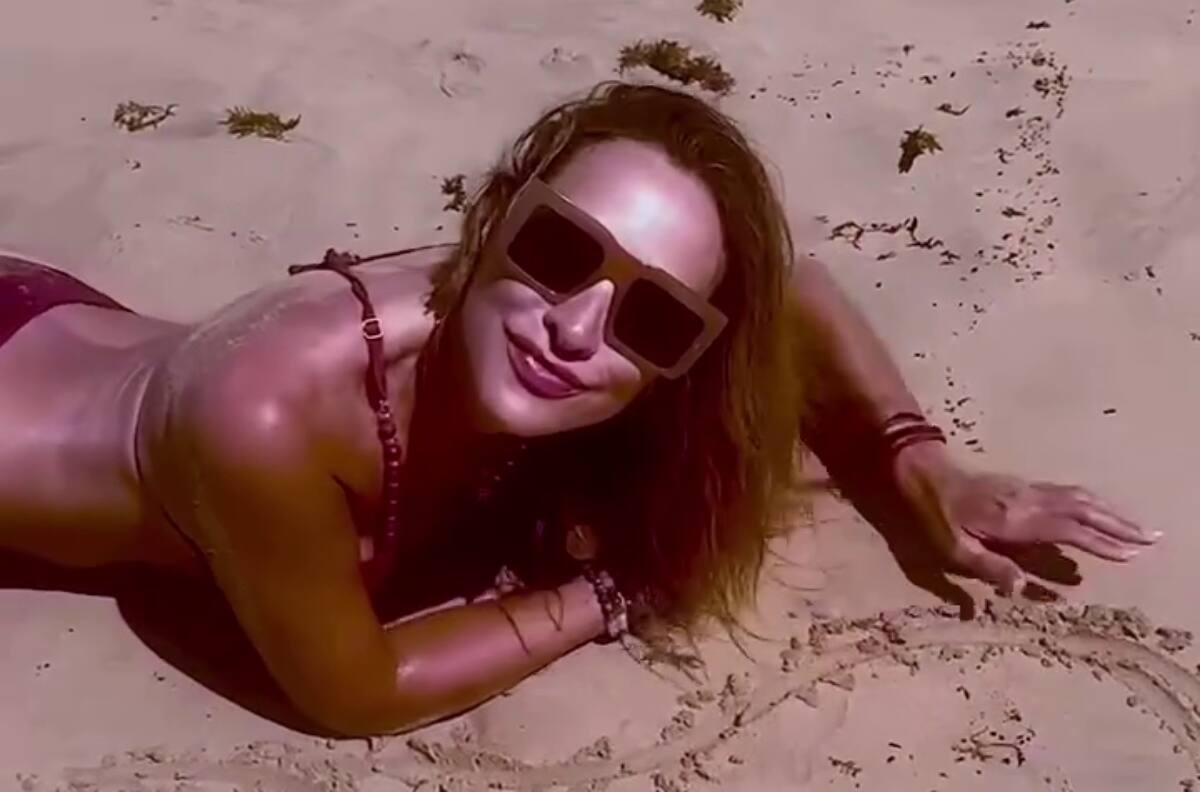 Angélica Castro impacta con este video en la playa: “Cuando una mujer se elige”
