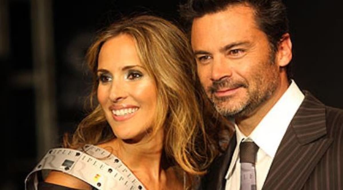 Angélica Castro y Felipe Camiroaga tuvieron un acercamiento.