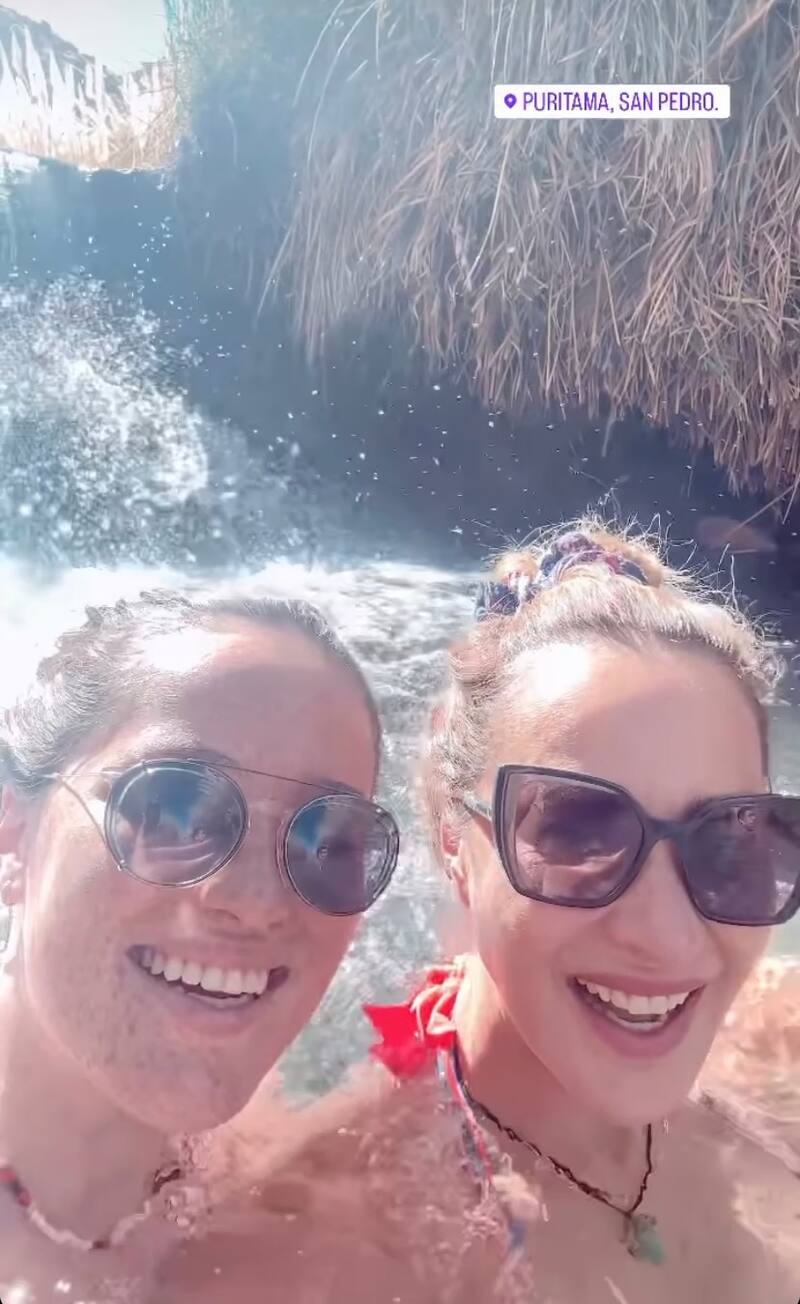 Angélica Castro y Laura de la Fuente