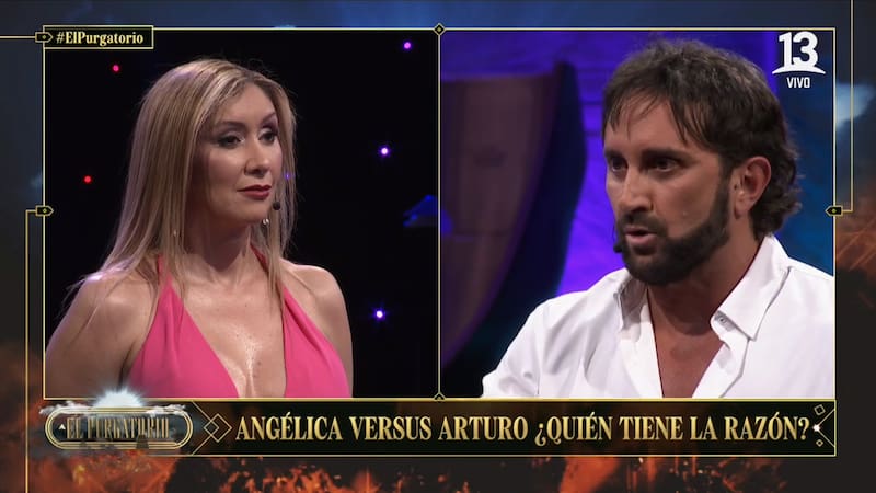En “El Purgatorio”, Angélica Sepúlveda y Arturo Longton vivieron un tenso cara a cara donde se sacaron todos los trapitos al sol.