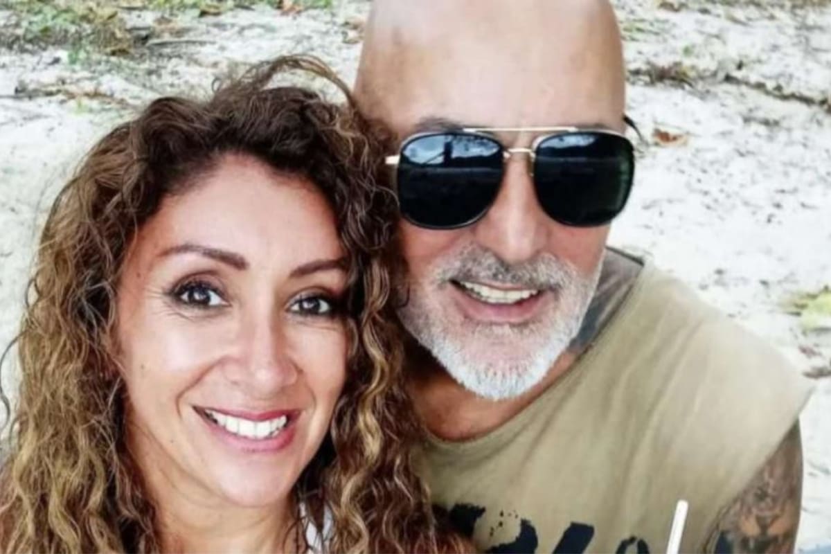 Angélica Sepúlveda y su novio, Gürsel.