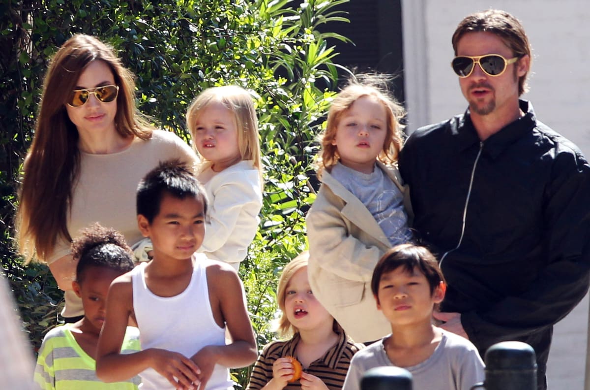 El desaire de la hija de Angelina Jolie y Brad Pitt a su padre