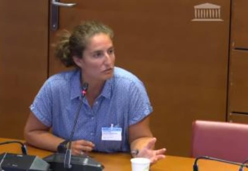 Angélique Cauchy dejó al mundo deportivo en shock con su desgarrador relato | Foto: Twitter