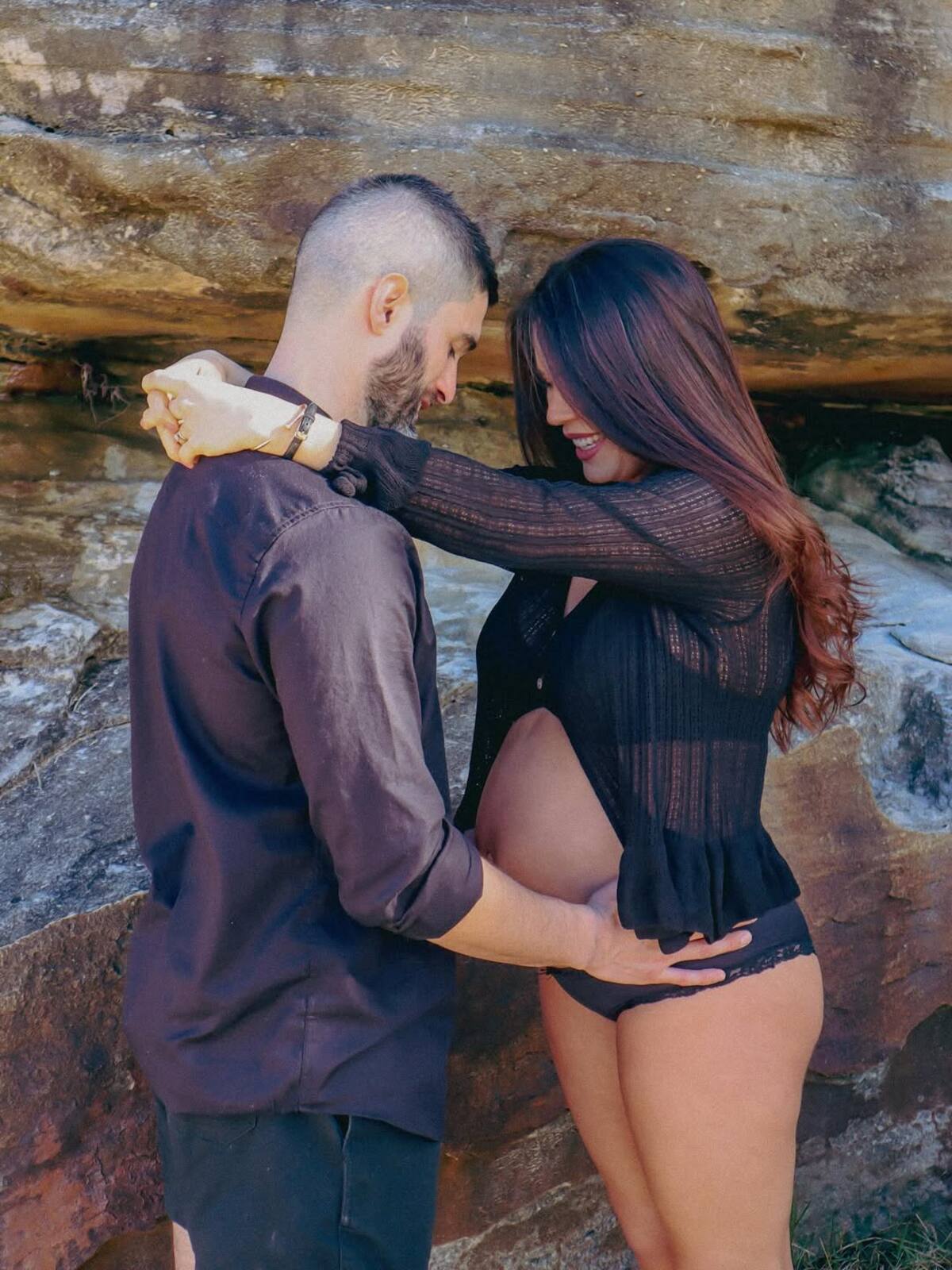 La modelo será madre por primera vez.