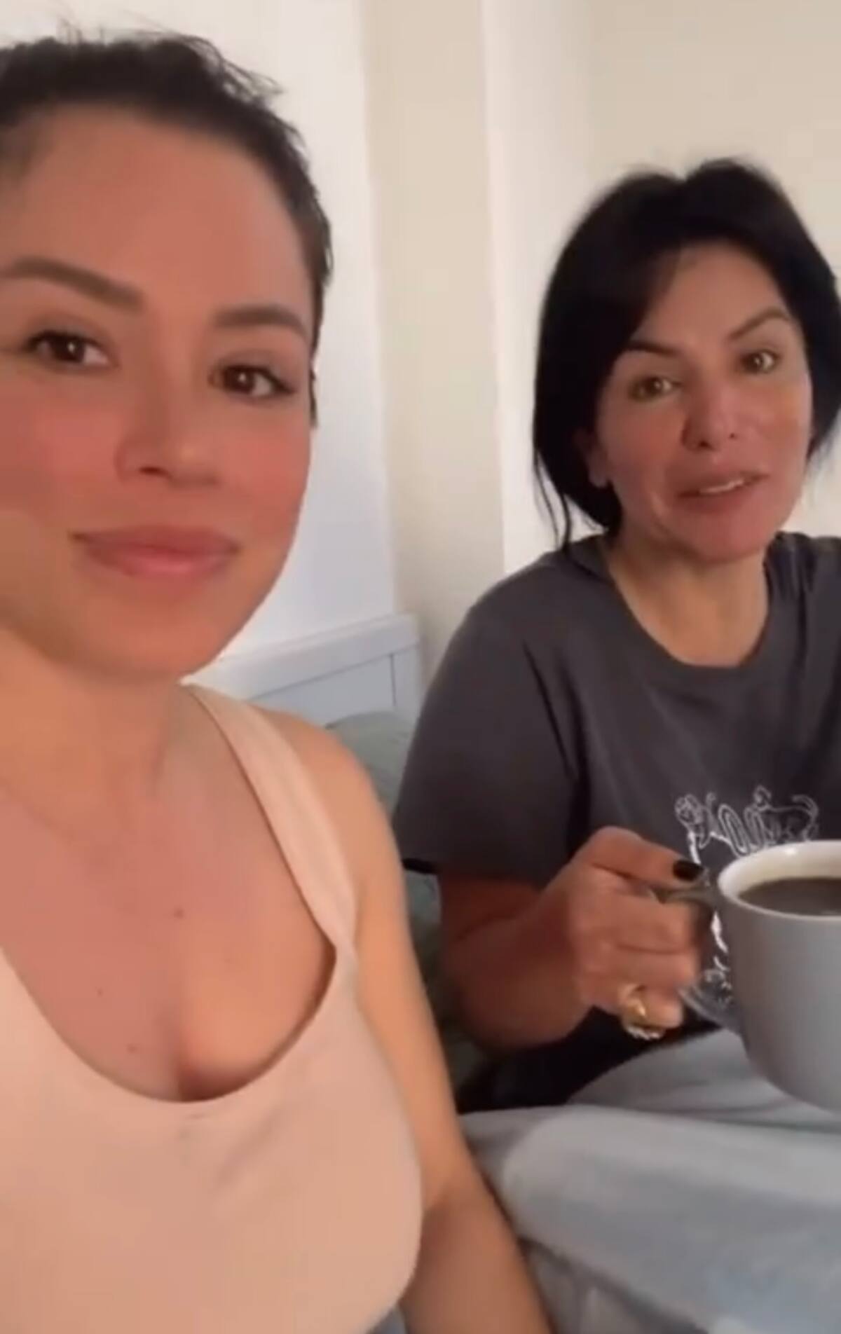 Angie Alvarado y Anita Alvarado se reencuentran en Australia. Foto: Instagram.