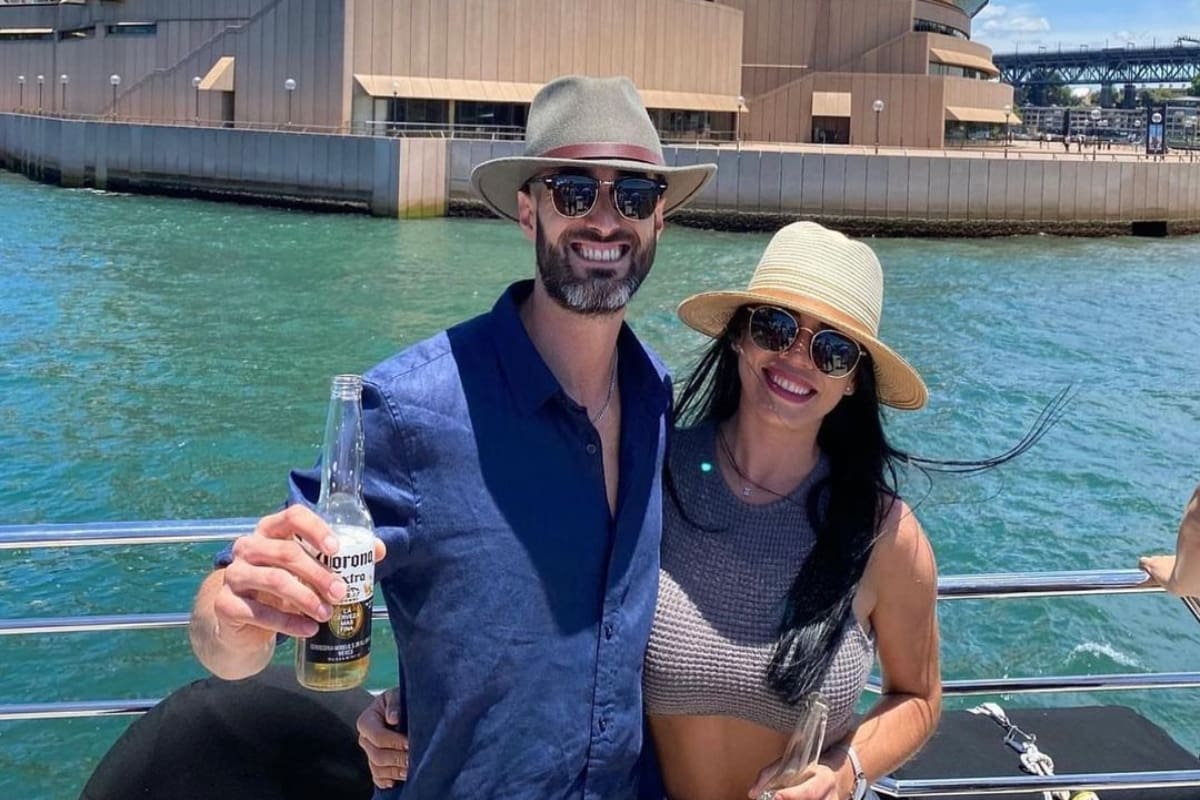 Angie Alvarado y Rodolfo Kamke se casaron