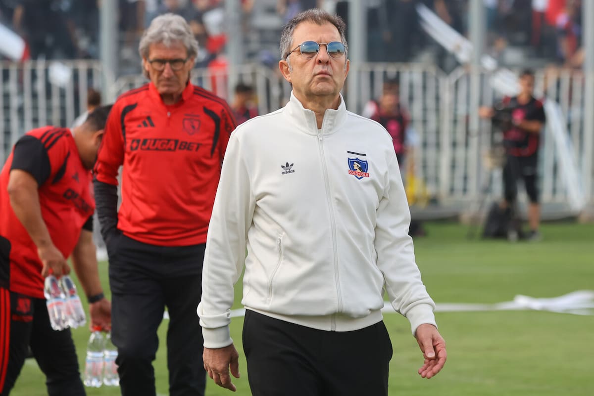El presidente de Blanco y Negro en el Monumental. Foto: Aton.