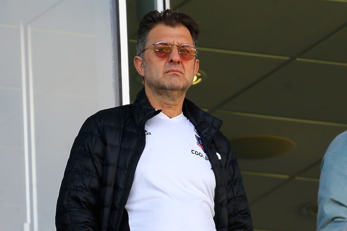 podría dejar su cargo en Colo Colo. Foto: Agencia Aton.