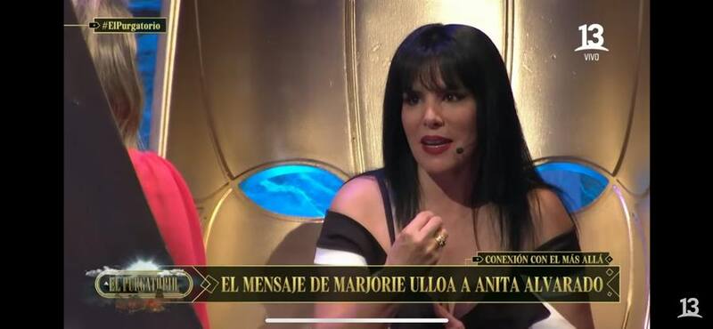 Anita Alvarado en "El Purgatorio".